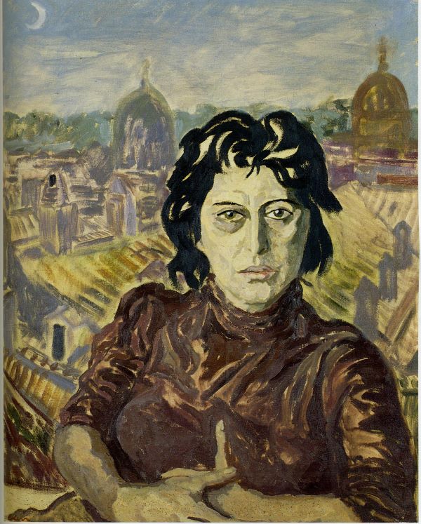 Carlo Levi 62. Portrait of Anna Magnani, 1954