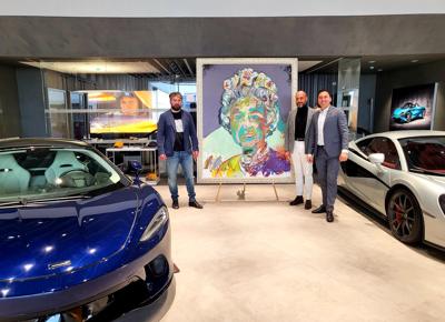 Casa Mclaren Milano vernissage