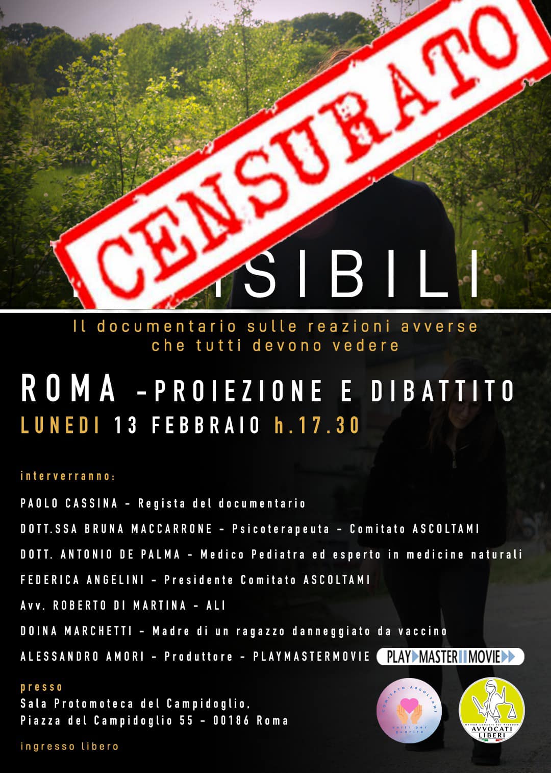 Censurato documentario INVISIBILI