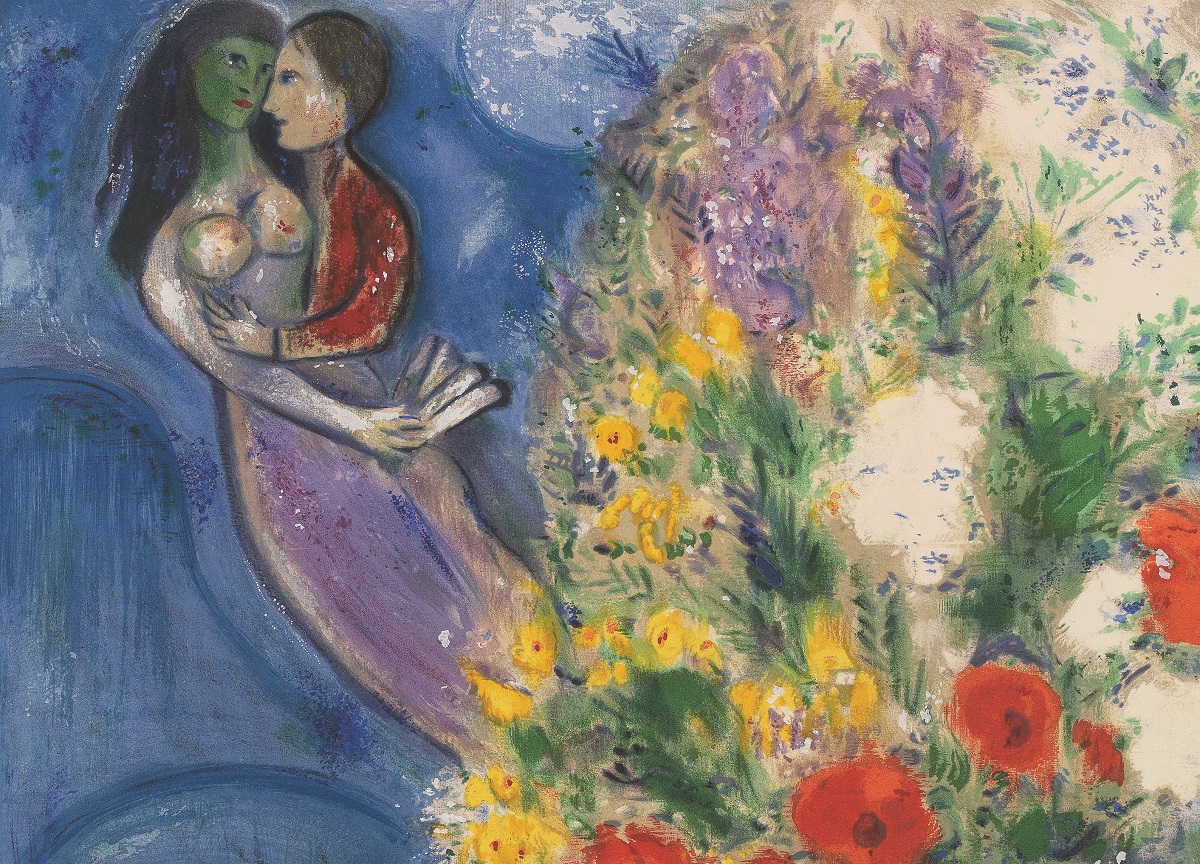 Marc Chagall al Mudec: "Coppia di innamorati e fiori" Marc Chagall al Mudec: "Coppia di innamorati e fiori"