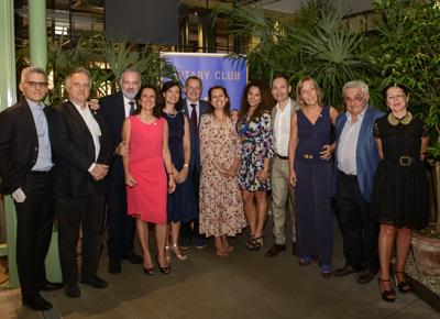 Chiara con la sua squadra