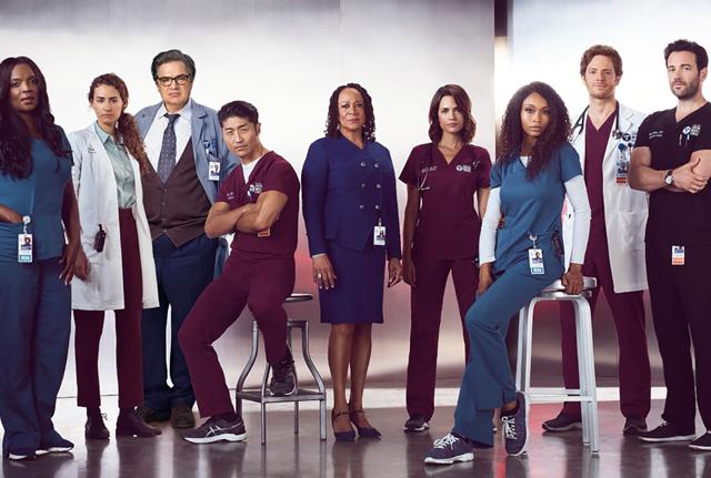 Il team di "Chicago Med" Il team di "Chicago Med"