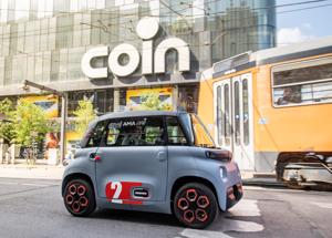 Citroën Ami 100% ëlectric: la rivoluzione della mobilità urbana è in vetrina