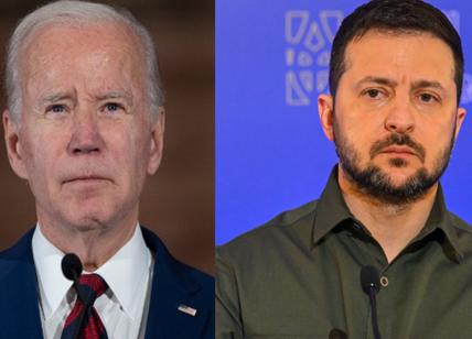 Telefonata Biden-Zelensky, Usa: "Bene apertura alla pace su principi Onu"