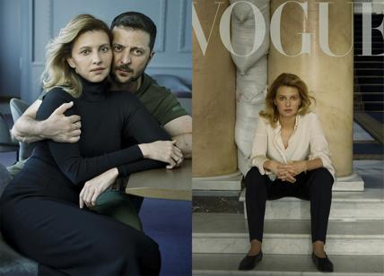 Zelensky e la moglie Olena su Vogue: "È una pessima idea"