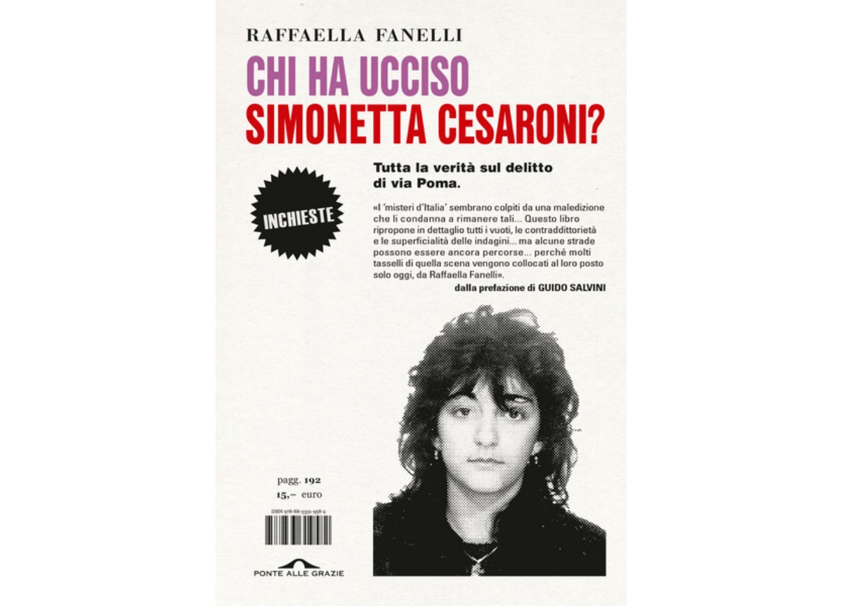 copertina Chi ha ucciso Simonetta Cesaroni Raffaella Fanelli