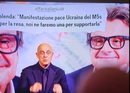 Affaritaliani ispira Maurizio Crozza: la pace in Ucraina finisce sul Nove