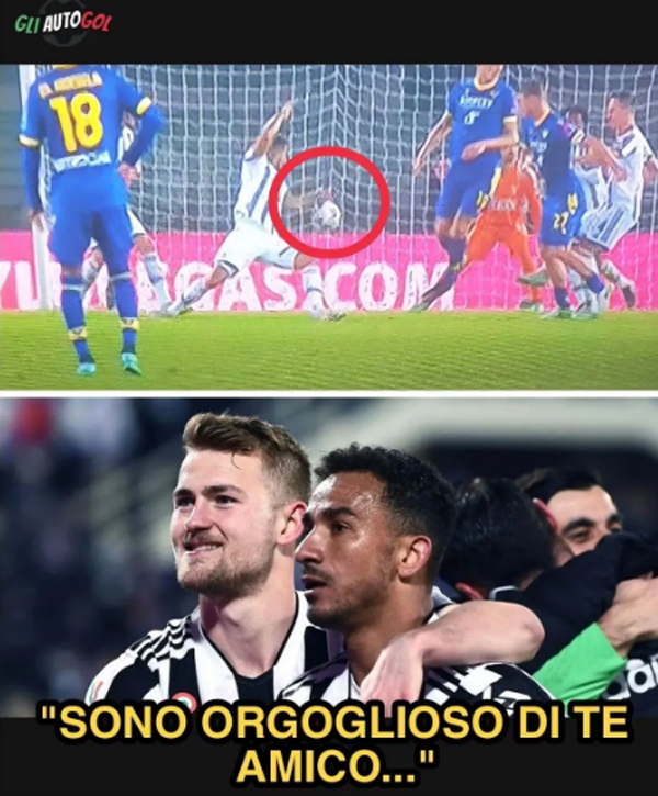 danilo verona juventus auto