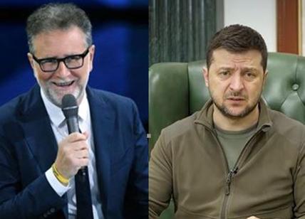 Guerra Ucraina-Russia, Zelensky a Che Tempo che Fa: Fazio vicino al colpaccio