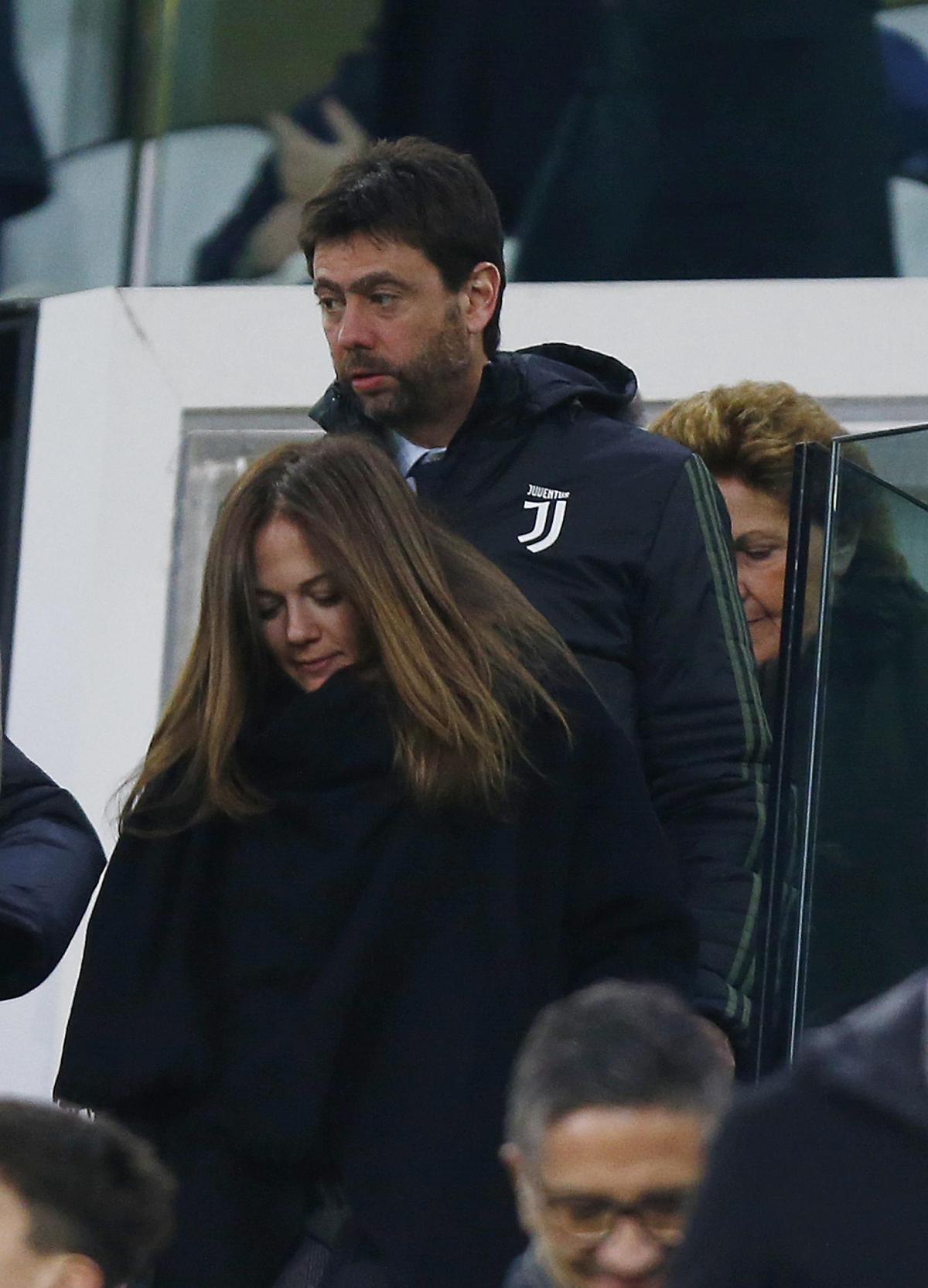 Deniz Akalin Andrea Agnelli Juventus