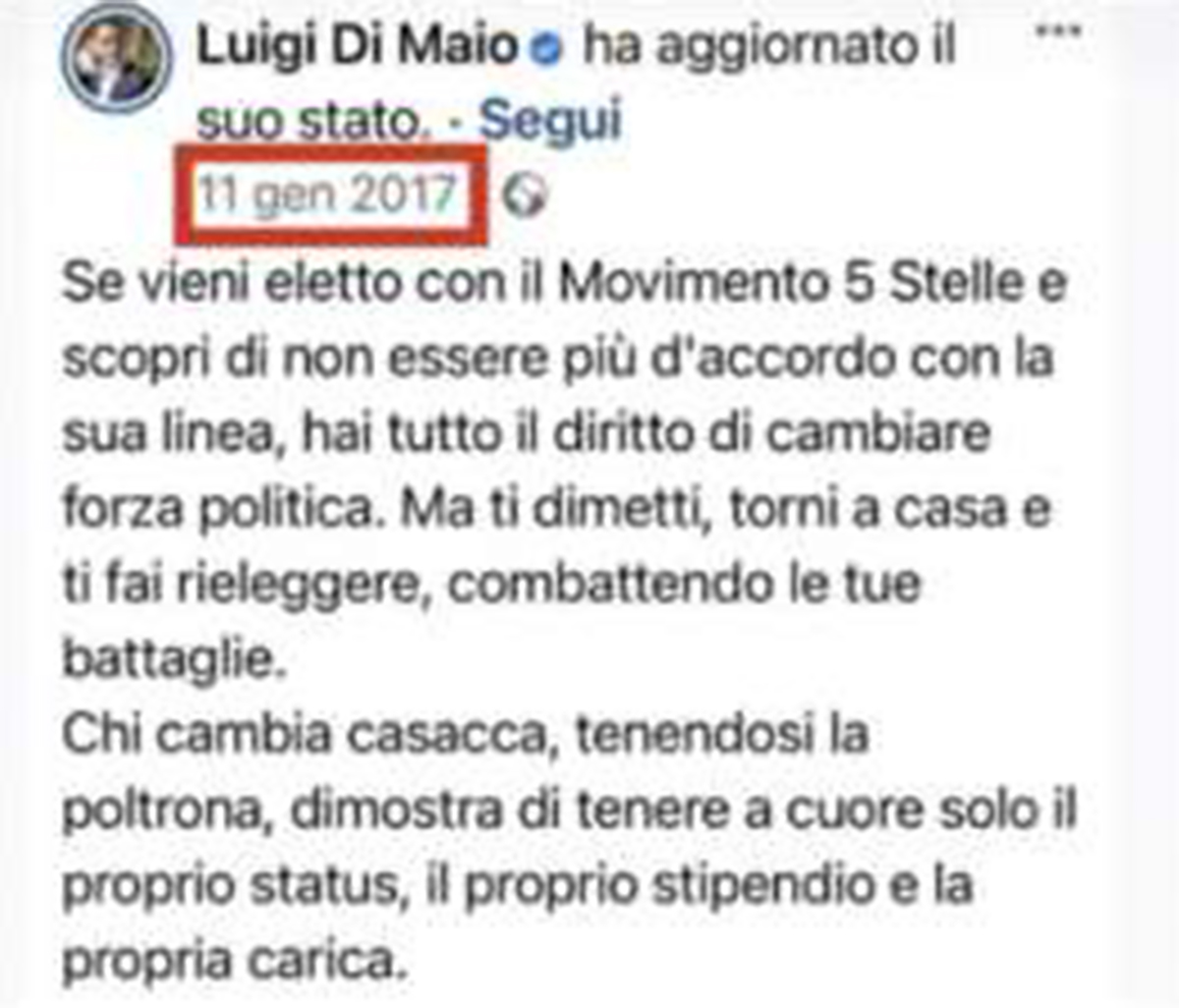 di maio tweet