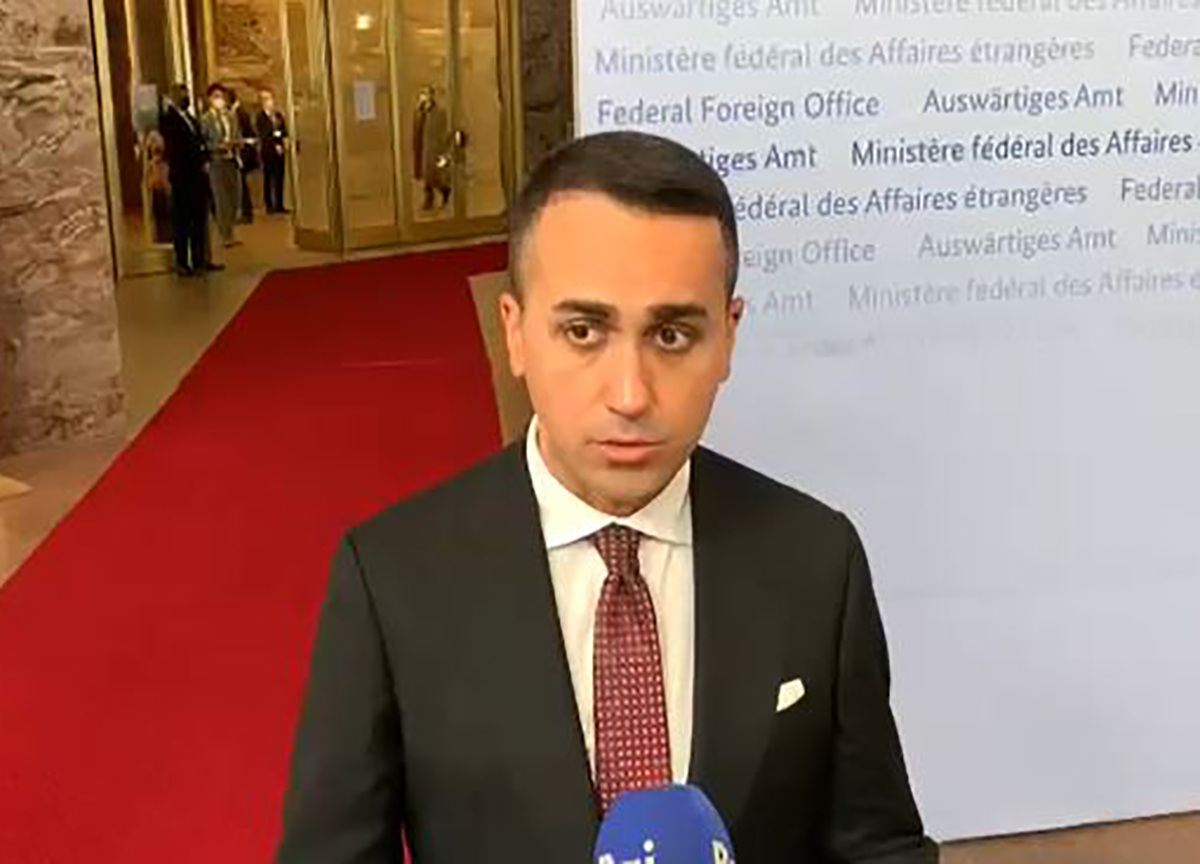 Il ministro degli Esteri Luigi Di Maio