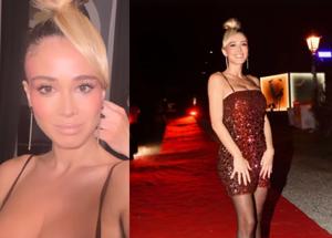 Diletta Leotta va in gol, da San Siro a Sanremo. Le foto