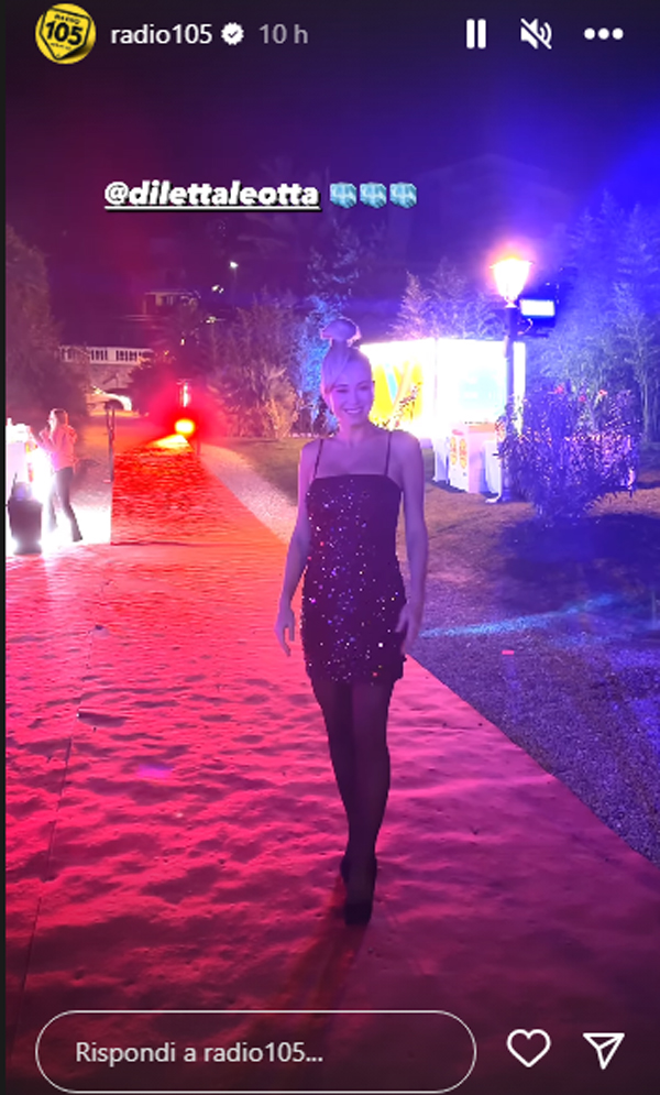 Diletta Leotta (Instagram Radio105)