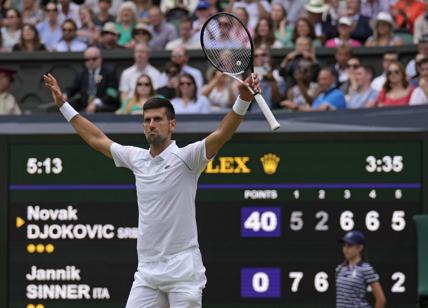 Djokovic svela come ha ribaltato il match con Sinner a Wimbledon