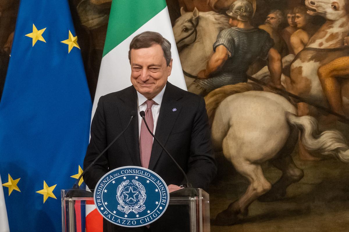 Mario Draghi (Lapresse) Mario Draghi (Lapresse)