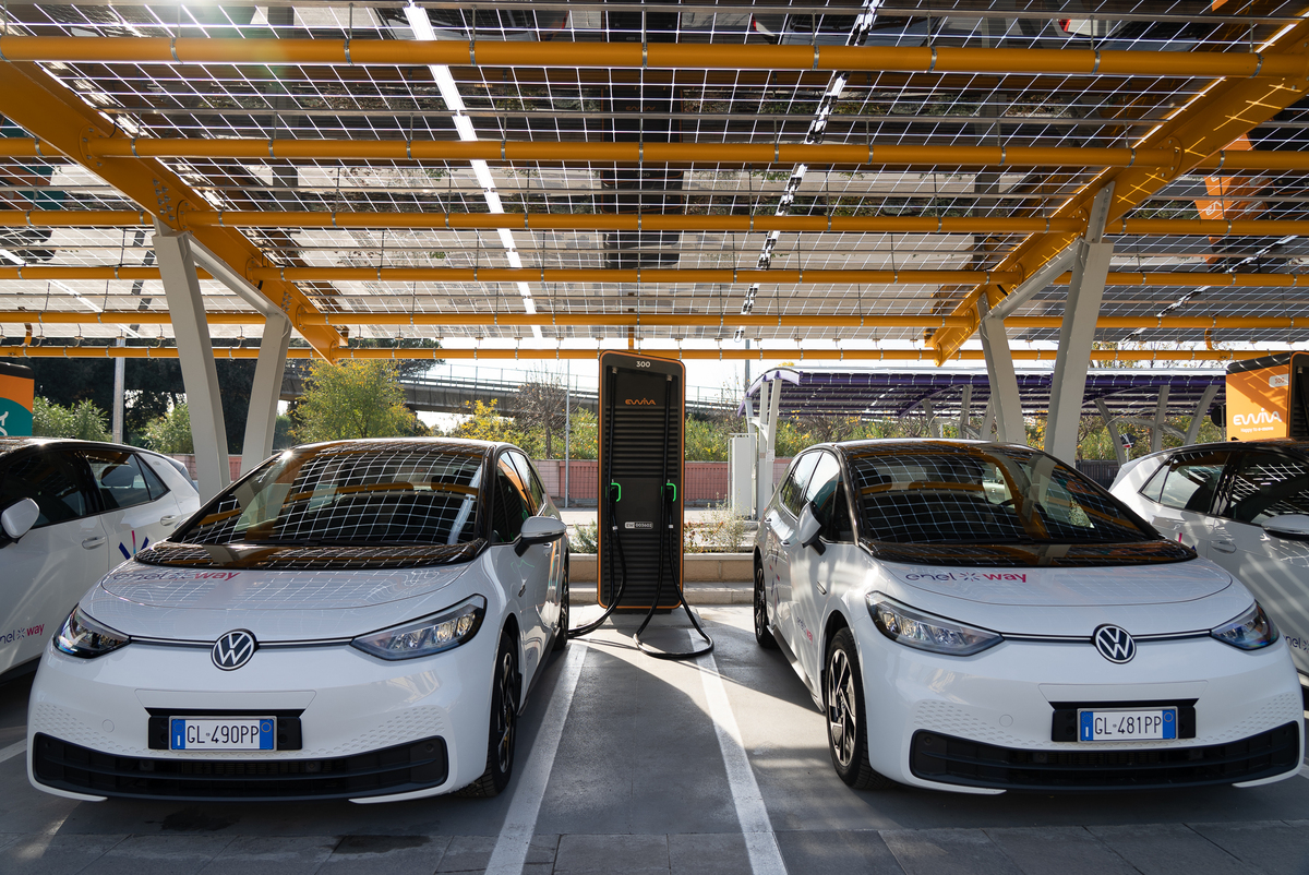 Enel X Way e Volkswagen, lanciata la joint venture ‘Ewiva’ Enel X Way e Volkswagen, lanciata la joint venture ‘Ewiva’