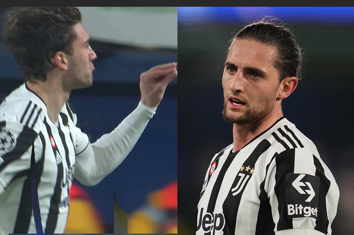 Dusan Vlahovic Adrien Rabiot