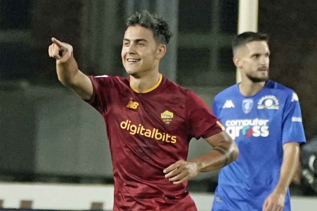 Dybala gol Roma