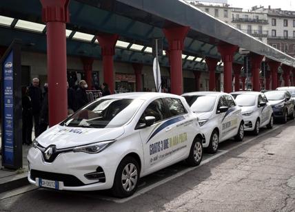 Il car sharing elettrico E-VAI a Milano con una rete di 112 postazioni