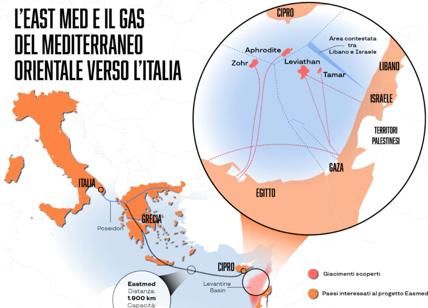 Energia, Eastmed: nuova richiesta al Governo per il gasdotto Israele-Puglia