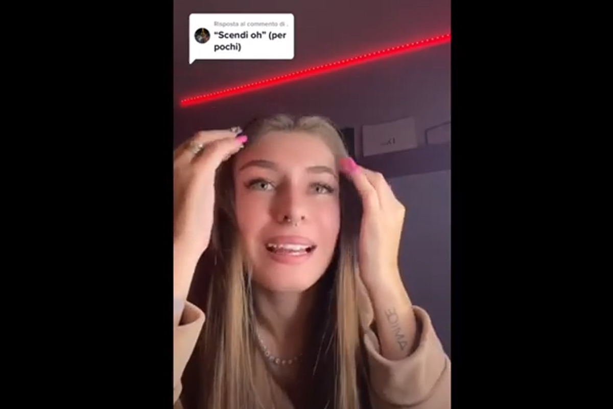 Elisa Esposito (da TikTok @eli.esposito) Elisa Esposito (da TikTok @eli.esposito)