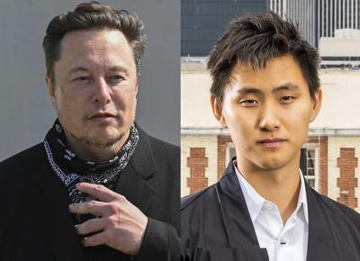 Elon Musk e Alexander Wang