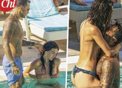 Fabrizio Corona anticipa la sua luna di miele con Sara Barbieri in topless