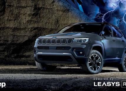 Leasys Rent lancia plug & drive,dedicata a Jeep Renegade e Compass 4xe plug-in
