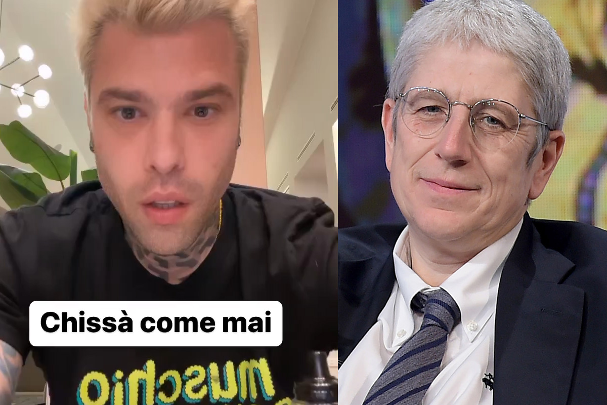 Fedez e Mario Giordano