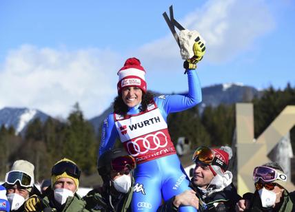 Brignone show: vince a Garmisch, sempre più leader in classifica superG