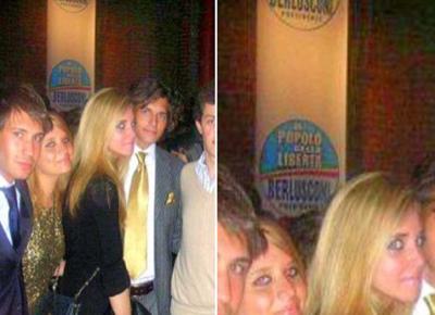 Chiara Ferragni in un evento del Pdl?