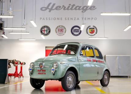Stellantis: ad AutoClassica svela l’ Abarth Classiche 500 Record Monza ‘58