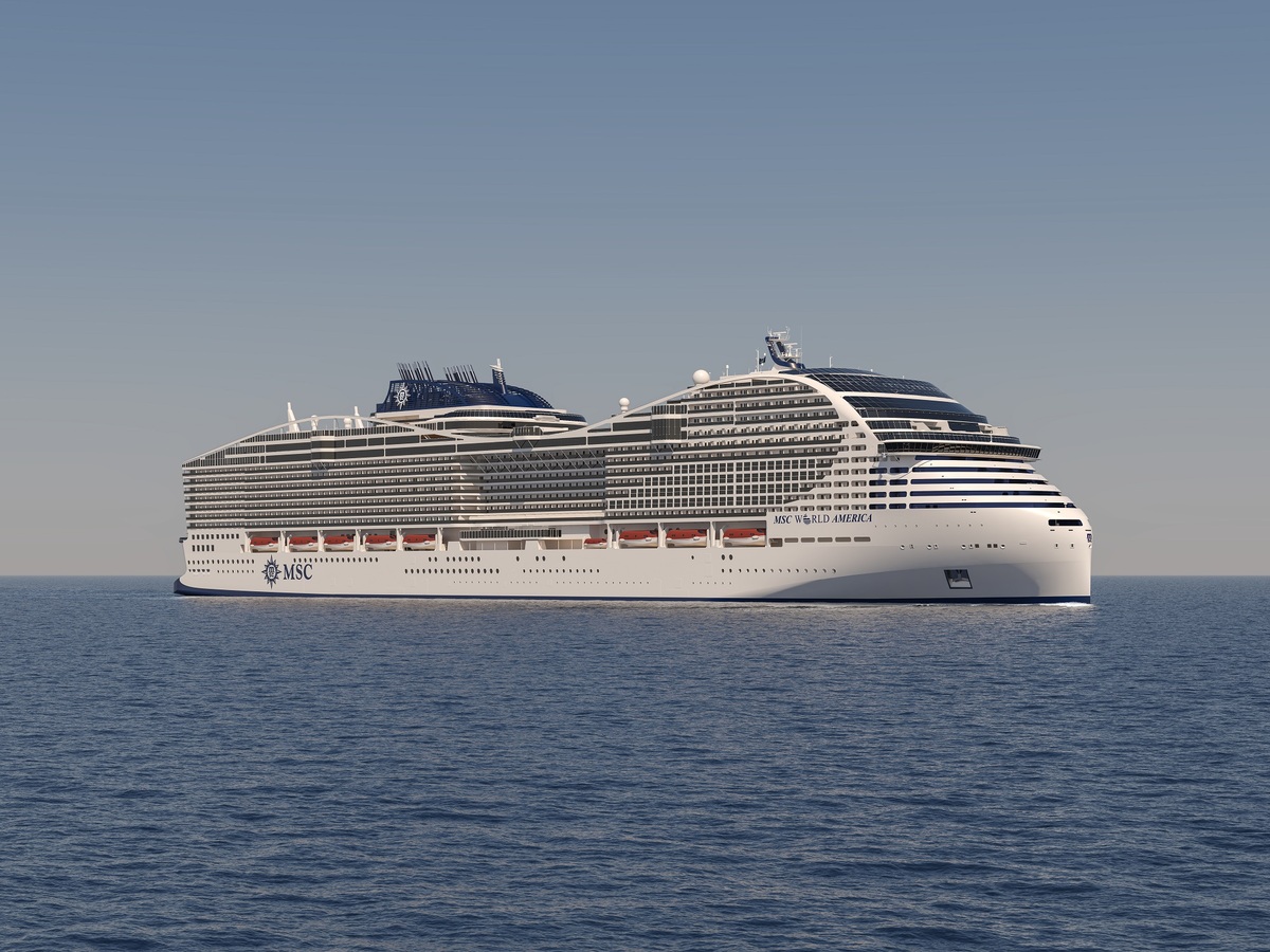 MSC presenta World Europa, la nave “green” alimentata a GNL