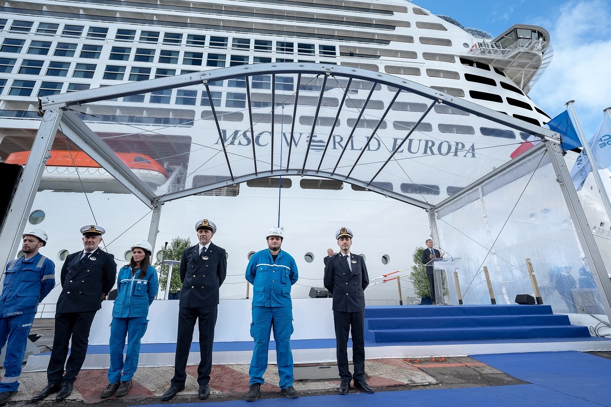 MSC presenta World Europa, la nave “green” alimentata a GNL MSC presenta World Europa, la nave “green” alimentata a GNL