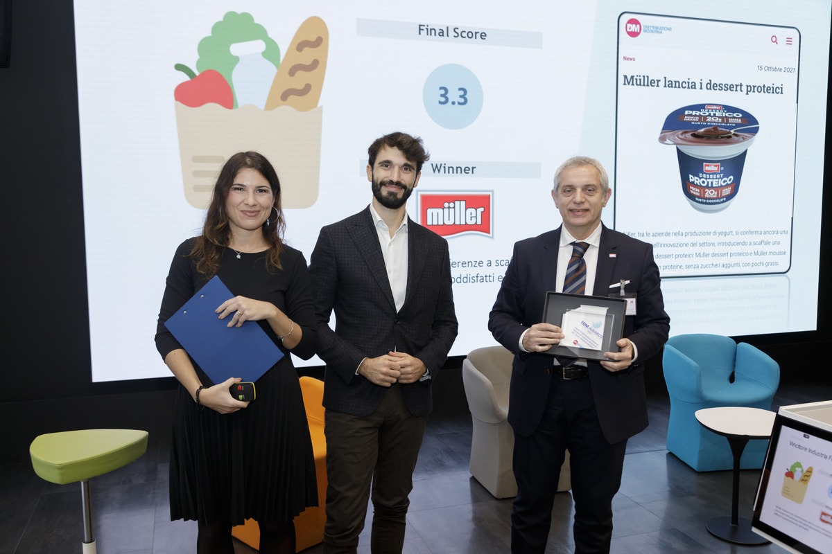 Müller, premiata agli EDM Awards 2022 Müller, premiata agli EDM Awards 2022