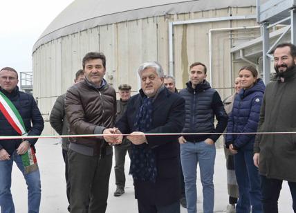 Granlatte-Granarolo, inaugurato uno nuovo impianto di biometano