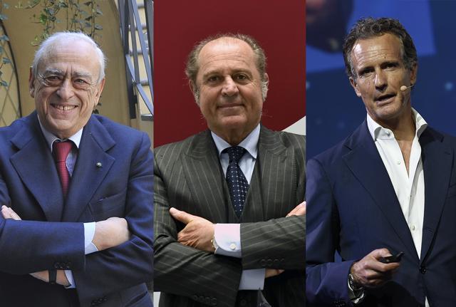 Francesco Gaetano Caltagirone, Philippe Donnet e Alessandro Benetton Francesco Gaetano Caltagirone, Philippe Donnet e Alessandro Benetton