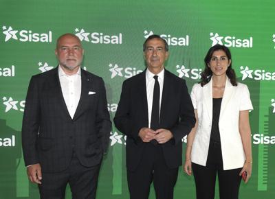 FRANCESCO DURANTE CEO SISAL, GIUSEPPE SALA SINDACO MILANO, ALESSIA CAPPELLO ASSESSORE