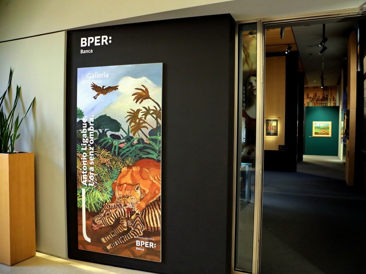 Galleria BPER Banca, Antonio Ligabue da Modena a Reggio Emilia