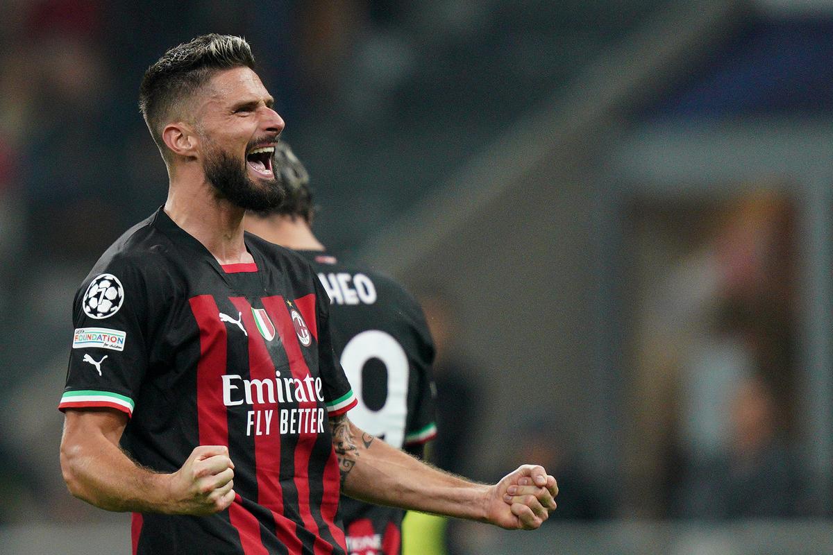 Giroud Milan Salisburgo gol