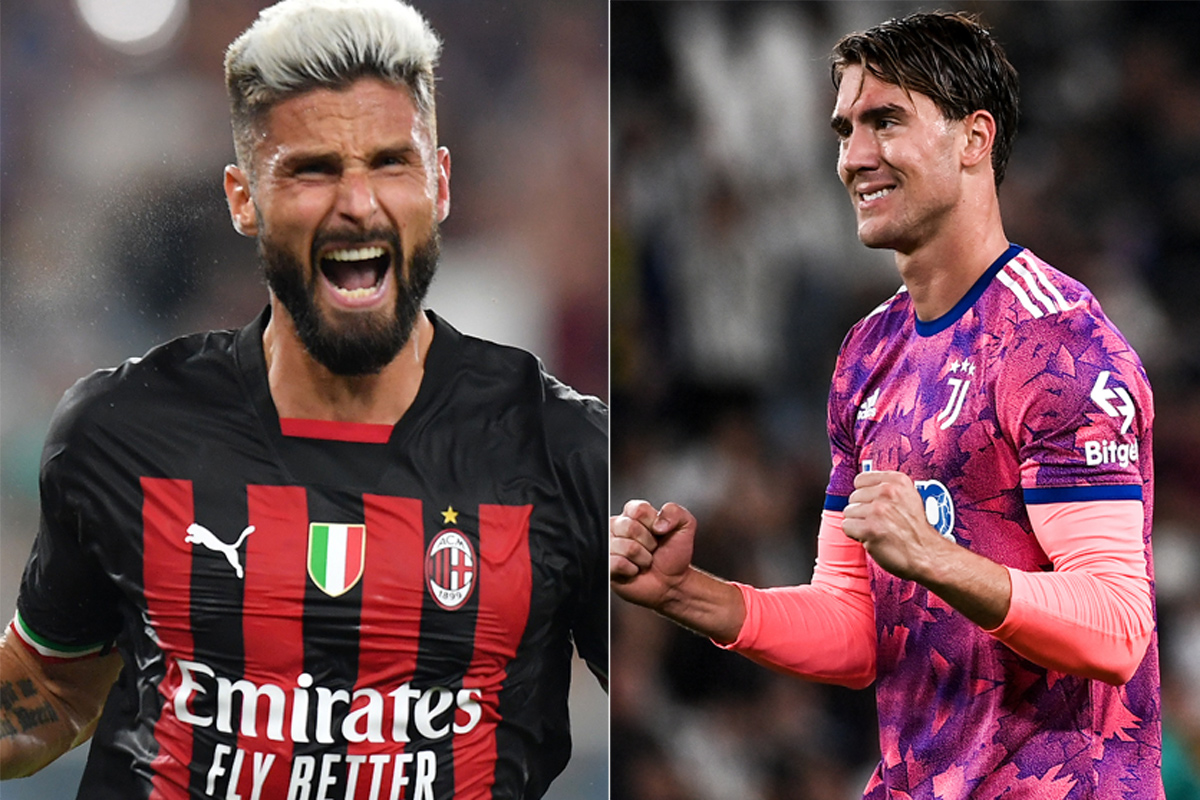Giroud - Vlahovic (Lapresse) Giroud - Vlahovic (Lapresse)