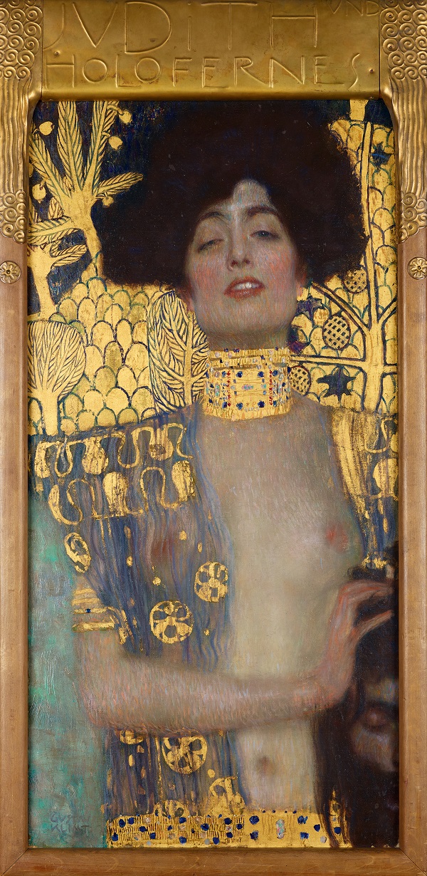 Gustav Klimt Giuditta, 1901 Olio su tela, 84x42 cm Belvedere, Vienna © Belvedere, Vienna Photo: Johannes Stoll Gustav Klimt Giuditta, 1901 Olio su tela, 84x42 cm Belvedere, Vienna © Belvedere, Vienna Photo: Johannes Stoll