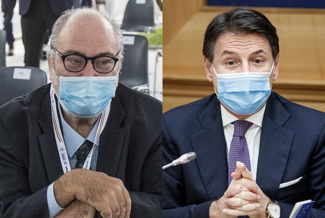 Goffredo Bettini e Giuseppe Conte Goffredo Bettini e Giuseppe Conte