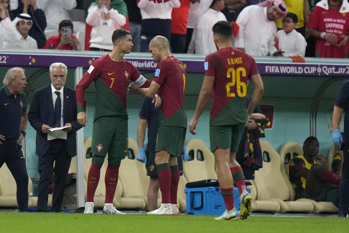 Gonçalo Ramos - Cristiano Ronaldo (Lapresse) Gonçalo Ramos - Cristiano Ronaldo (Lapresse)