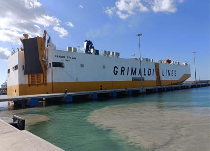 Civitavecchia batte Livorno: nave Grimaldi Grande Spagna attracca vicino Roma