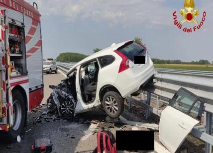 In contromano in autostrada: due morti sulla A7 nel Pavese