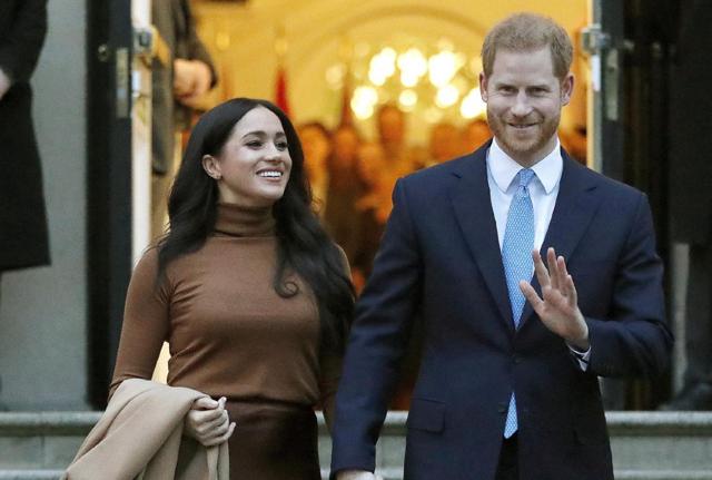 Il principe Harry e sua moglie Meghan Markle Il principe Harry e sua moglie Meghan Markle