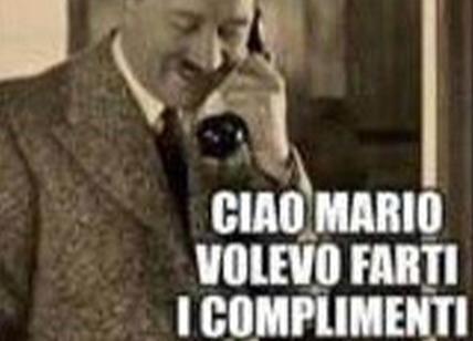 Hitler, Draghi e la vignetta dello scandalo