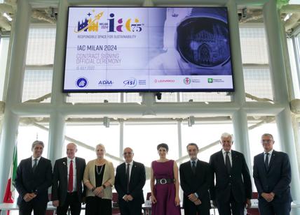 A Milano il Congresso Internazionale Astronautico firma di accordo